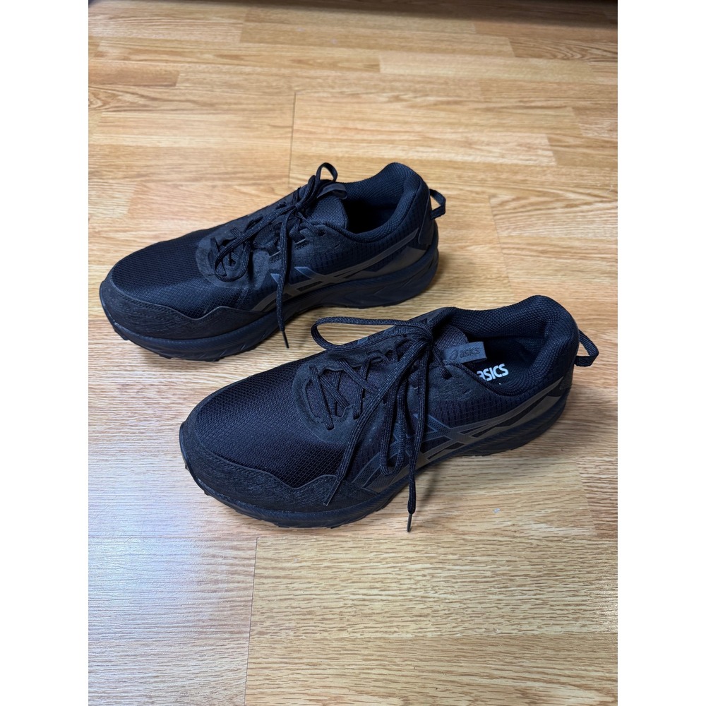 ASICS Gel-Venture 9 Mens 11 Black Trail Running Gorpcore Hiking Shoes Sneakers